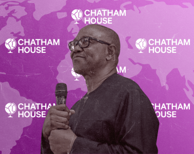 Peter Obi at Chatham House