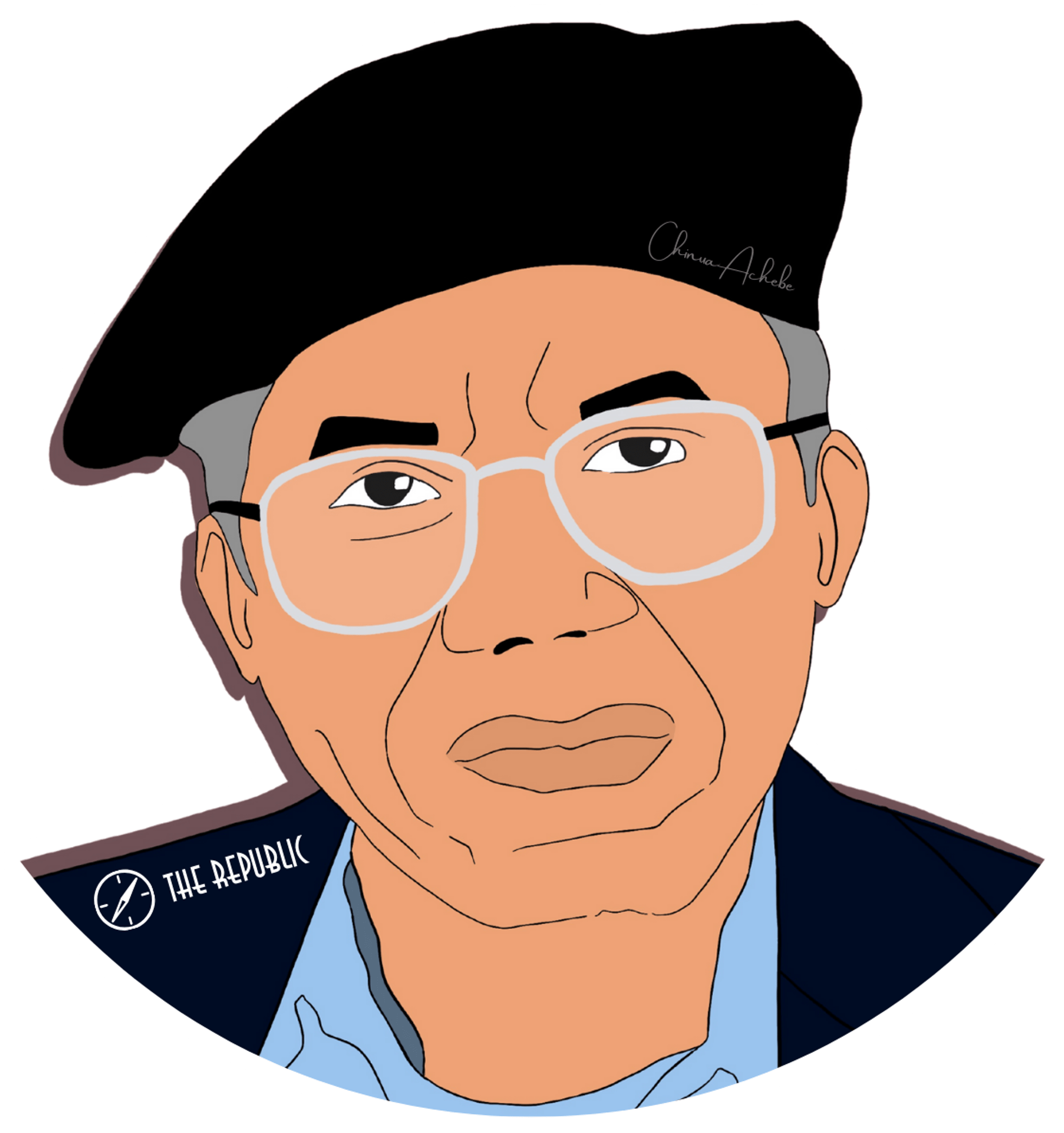 Chinua Achebe Sticker